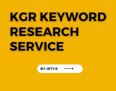 kgr keyword research service