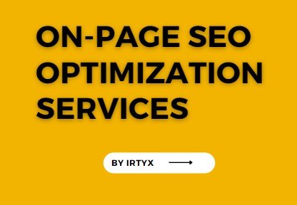 on page SEO optimization services